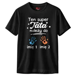 koszulka-czarna-meska-personalizowana-dzien-ojca-prezent-r-xl