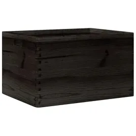 skrzynka-drewniana-z-uchwytami-czarna-lite-drewno-sosnowe