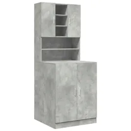 szafki-na-pralke-2-szt-betonowy-szary-material-drewnopochodny