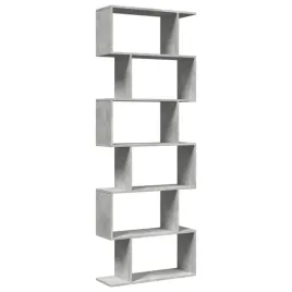 regal-przegroda-6-poziomow-szarosc-betonu-70x24x193-cm