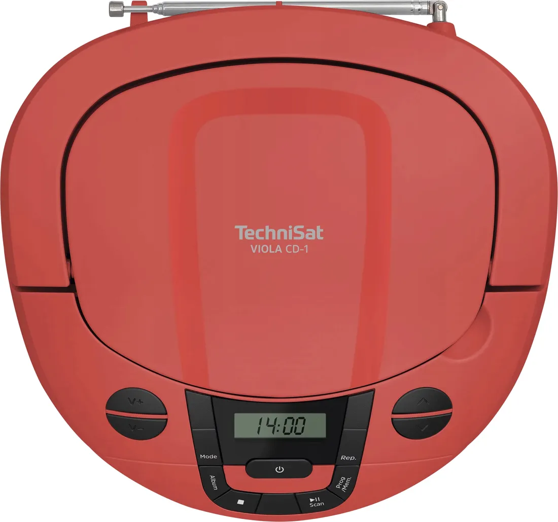 technisat-viola-cd-1-radio-boombox-bluetooth-odtwarzacz-cd-mp3-fm-czerwony-stan-nowy