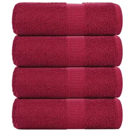 reczniki-4-szt-frogn-bordeaux-30x30-cm-100percent-bawelna