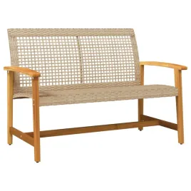 lawka-ogrodowa-bezowa-112-cm-polirattan-i-drewno-akacjowe