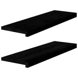 parapety-2-szt-ciemnobrazowy-80x25x2-cm-lite-drewno-debowe