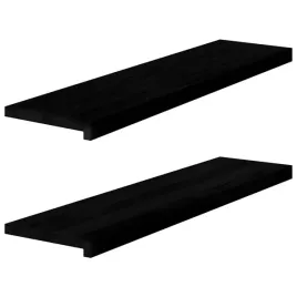 parapety-2-szt-ciemnobrazowy-100x30x2-cm-lite-drewno-debowe