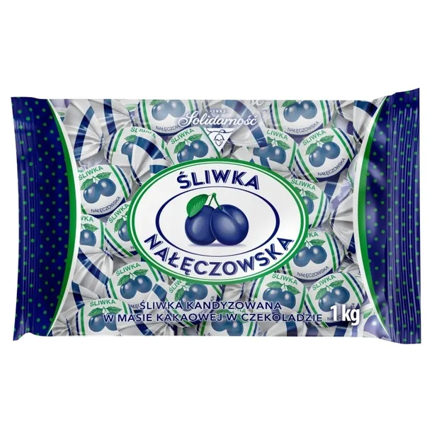 Solidarność Śliwka Nałęczowska w czekoladzie 1 kg
