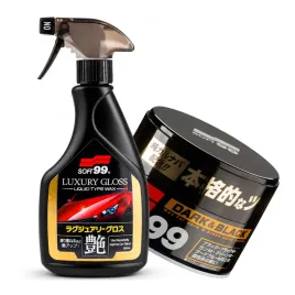 soft99-zestaw-luxury-gloss-dark-black-wax-do-zabezpieczenia-lakieru-auta
