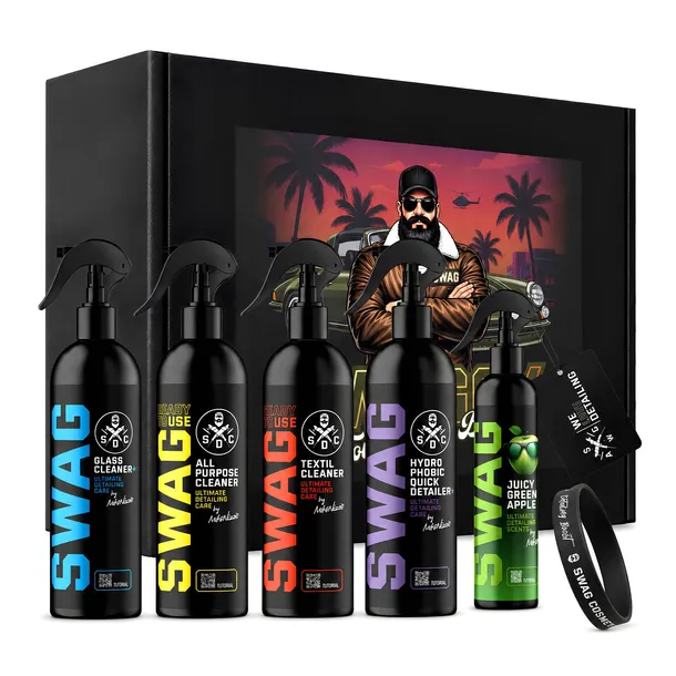 SWAG Gift Box Zestaw Prezentowy Dla Mężczyzny Kosmetyki Samochodowe