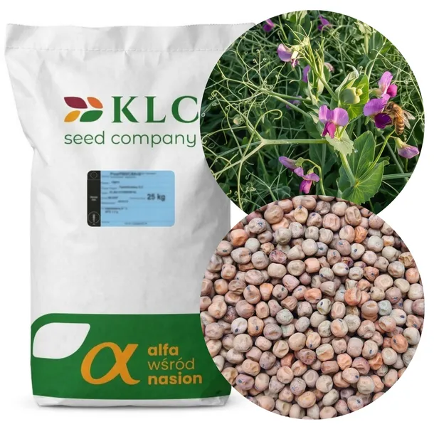 KLC Groch Siewny Peluszka Turnia 25kg Nasiona Poplon Kwalifikowany C1