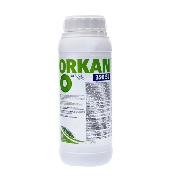 ORKAN 350 SL 1L Oprysk na Chwasty Glifosat MCPA Skrzyp Sady Synthos