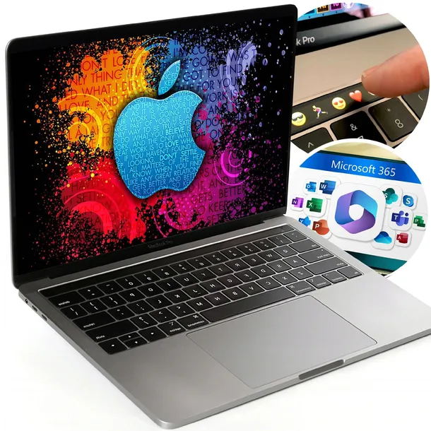 Laptop MacBook Pro 13 Apple Core i7 4x4.70GHz TouchBar OFFICE Klasa A-