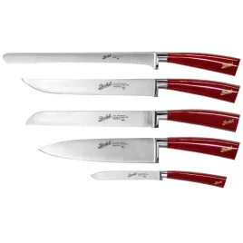 berkel-elegance-red-chef-knife-set-5-pcs
