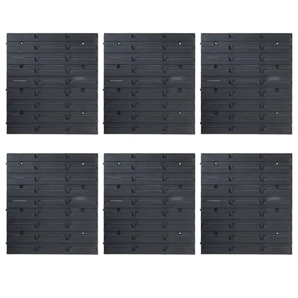 96-czesciowy-organizer-na-panelach-sciennych-czerwono-czarny-marka-vidaxl