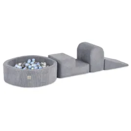piankowy-plac-zabaw-mini-dla-dzieci-misioo-szary-sztruks-basen-z-pilkami