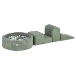 piankowy-plac-zabaw-mini-dla-dzieci-misioo-zielony-sztruks-basen-z-pilkami