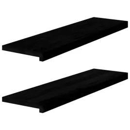parapety-2-szt-ciemnobrazowy-90x25x2-cm-lite-drewno-debowe