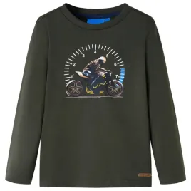 koszulka-dziecieca-z-dlugimi-rekawami-khaki-104