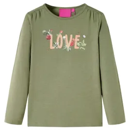 koszulka-dziecieca-z-dlugimi-rekawami-khaki-104