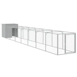 buda-dla-psa-z-wybiegiem-jasnoszara-110x813x110-cm-stal