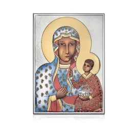 obrazek-matki-boskiej-czestochowskiej-srebrny-kolorowany-rozmiar-13x18-cm