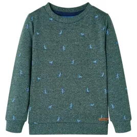 bluza-dziecieca-ciemnozielony-melanz-104