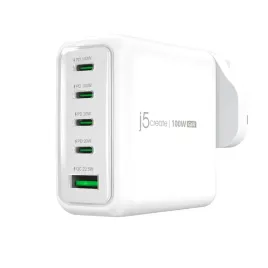j5create-100w-gan-ladowarka-usb-cr-z-5-portami