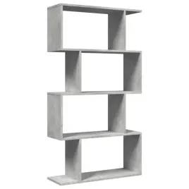 regal-przegroda-4-poziomy-szarosc-betonu-70x24x129-cm
