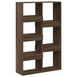 regal-brazowy-dab-100x33x1555-cm-material-drewnopochodny