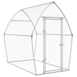 klatka-dla-kurczat-srebrna-200x105x182-cm-stal-galwanizowana