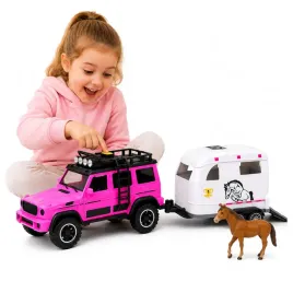 jeep-suv-rozowy-z-przyczepa-koniem-auto-terenowe-dzwiek-swiatlo-zabawka-3