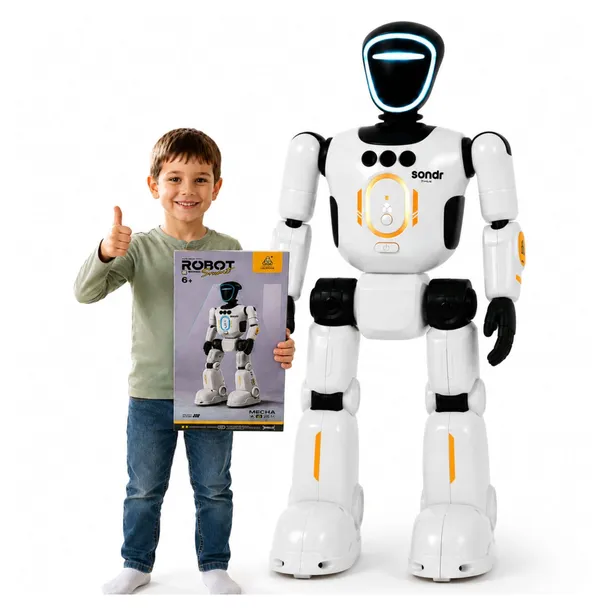 Robot interaktywny sterowany gestem pilotem do kodowania tańczy mówi USB