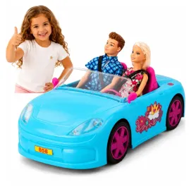 samochod-auto-kabriolet-dla-dzieci-dwie-lalki-swiatlo-dzwiek-klakson-3-4-5