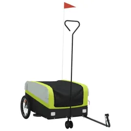 przyczepka-rowerowa-czarno-zielona-45-kg-zelazo