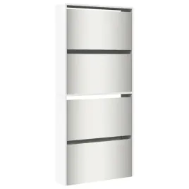 szafka-na-buty-z-lustrem-4-poziomy-biala-polysk-63x17x134cm