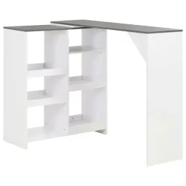 stolik-barowy-z-ruchomym-regalem-bialy-138-x-39-x-110-cm