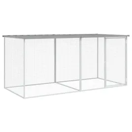 klatka-dla-kurczakow-z-dachem-jasnoszara-203x98x90-cm-ocynkowana-stal