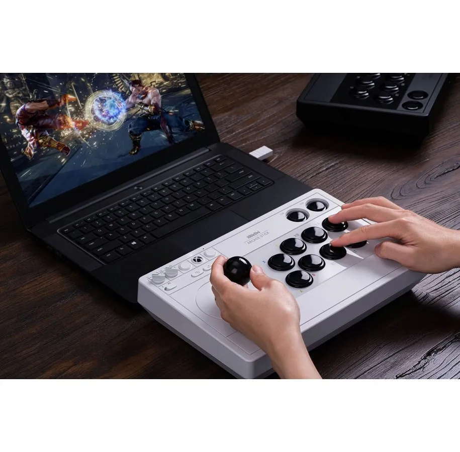 8bitdo-arcade-stick-xbox-and-pc-white-stan-nowy