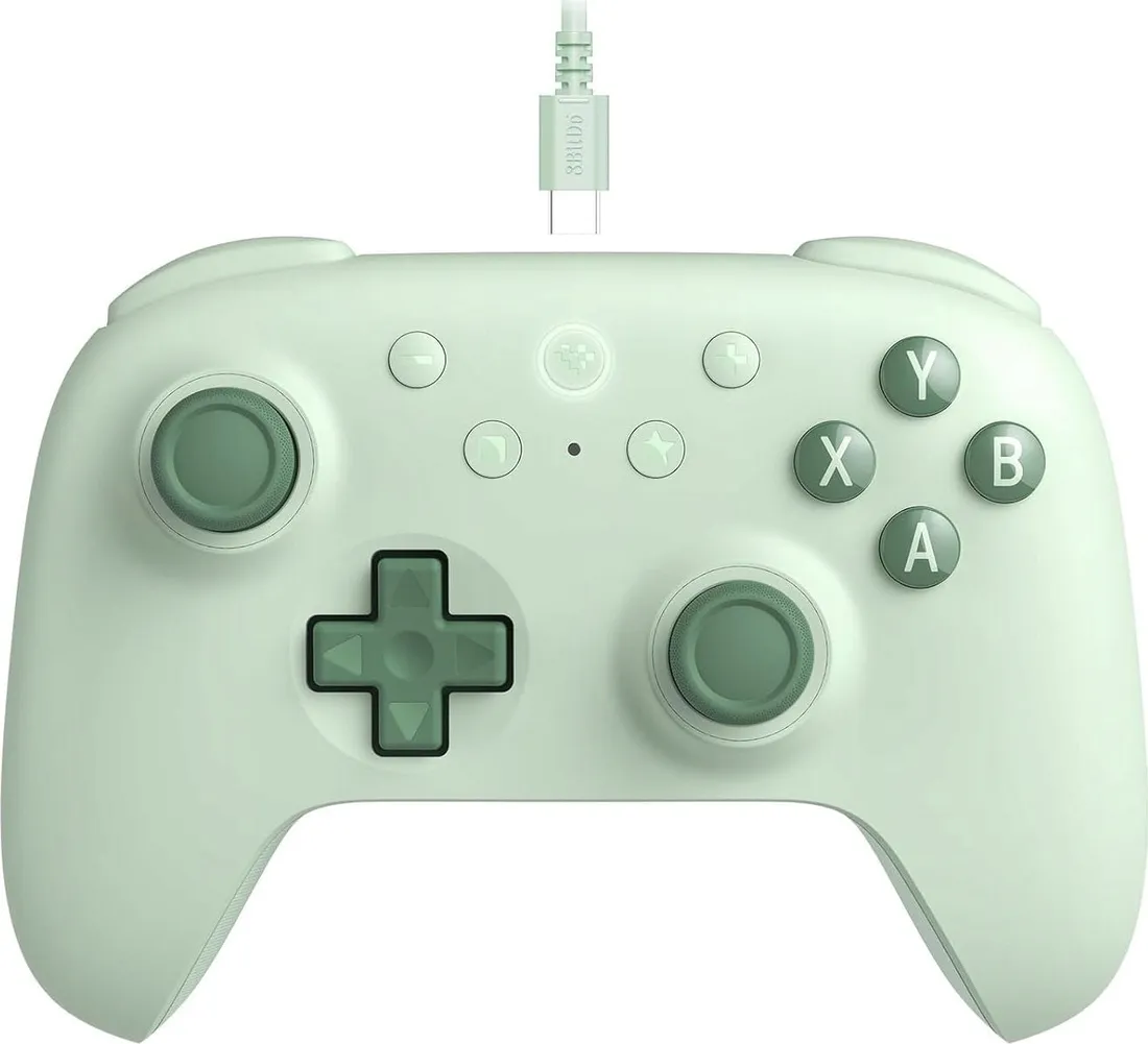 kontroler-8bitdo-ultimate-2c-wired-pad-green