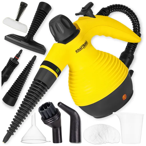 MYJKA PAROWA MOP PAROWNICA RĘCZNA DO SAMOCHODU OKIEN FUG TAPICERKI 1100W