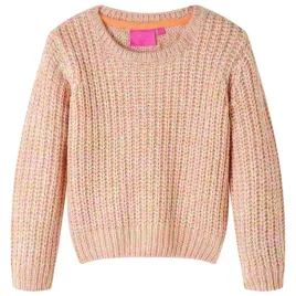 sweter-dzieciecy-z-dzianiny-pastelowy-roz-128