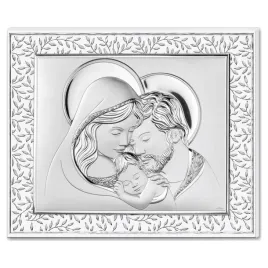 obraz-swietej-rodziny-srebrny-nowoczesny-25x20-cm