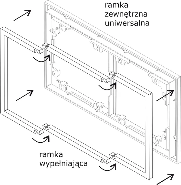 ramka-wypelniajaca-biala-drw-2-deco-karlik-marka-karlik