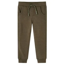 dzieciece-spodnie-dresowe-melanz-khaki-104
