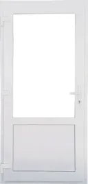 drzwi-kacprzak-105x210-drzwi-zewnetrzne-lewe-szyba-panel-pcv-biale