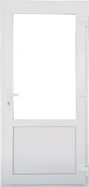 drzwi-kacprzak-100x200-drzwi-zewnetrzne-prawe-szyba-panel-pcv-biale