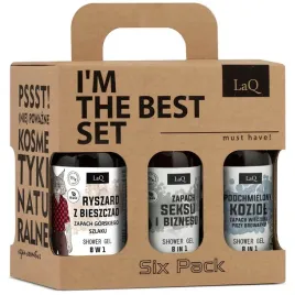 laq-zestaw-zeli-pod-prysznic-szczesciopak-meski-mini-6x100-ml