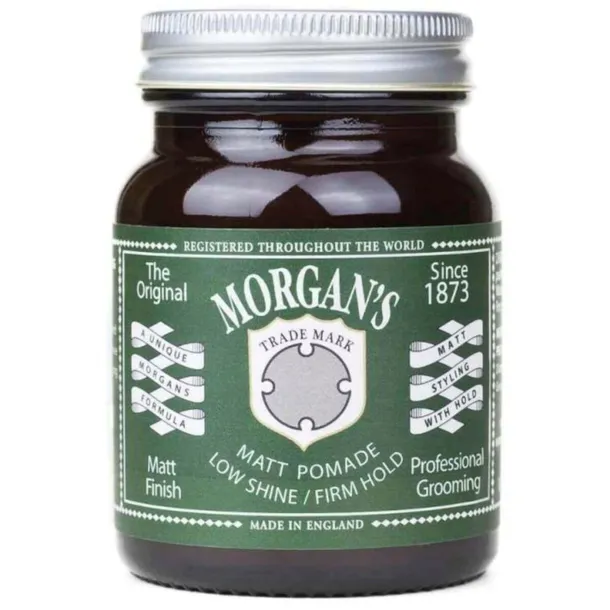 Matowa pomada do włosów Pomade Matt Low Shine Firm Hold Morgan's 100 g