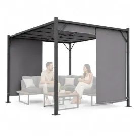 pergola-ogrodowa-tarasowa-3x4m-stalowa-altana-zadaszenie-szara-multigarden