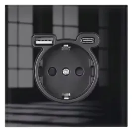gniazdko-elektryczne-2x-z-usb-kontakt-szklane-hartowane-czarne