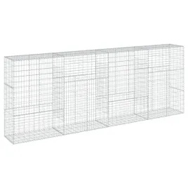 kosz-gabionowy-z-pokrywa-400x50x150-cm-galwanizowane-zelazo
